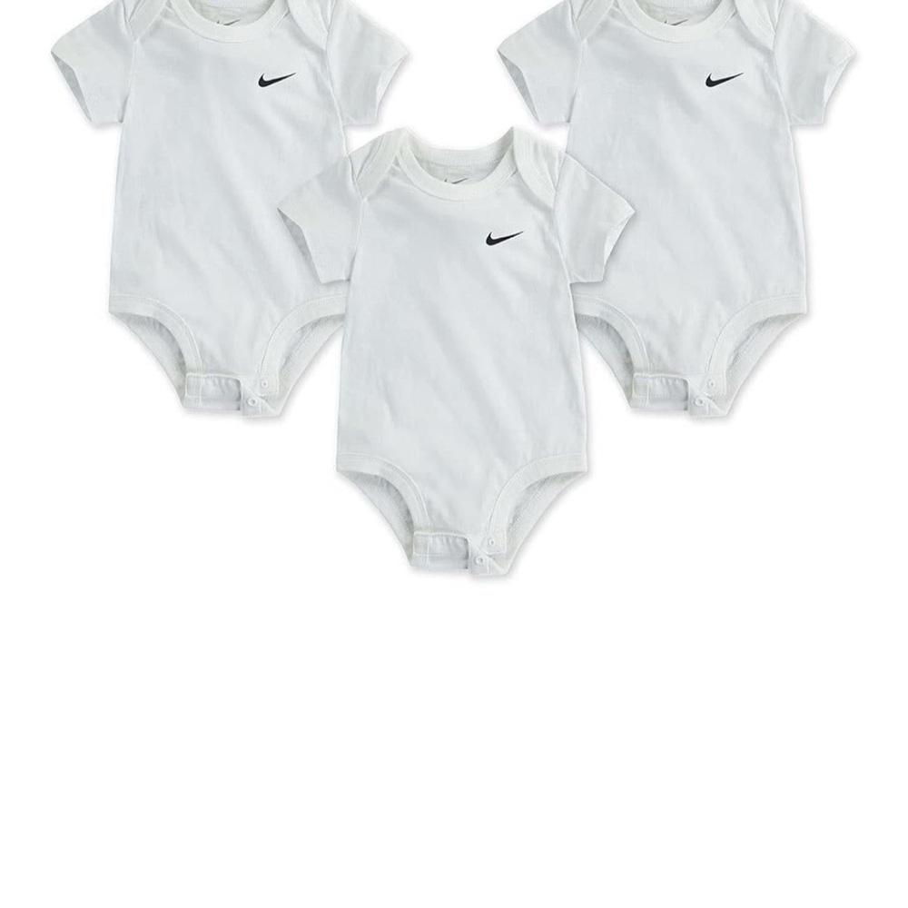 Nike White Infant Bodysuit Trio